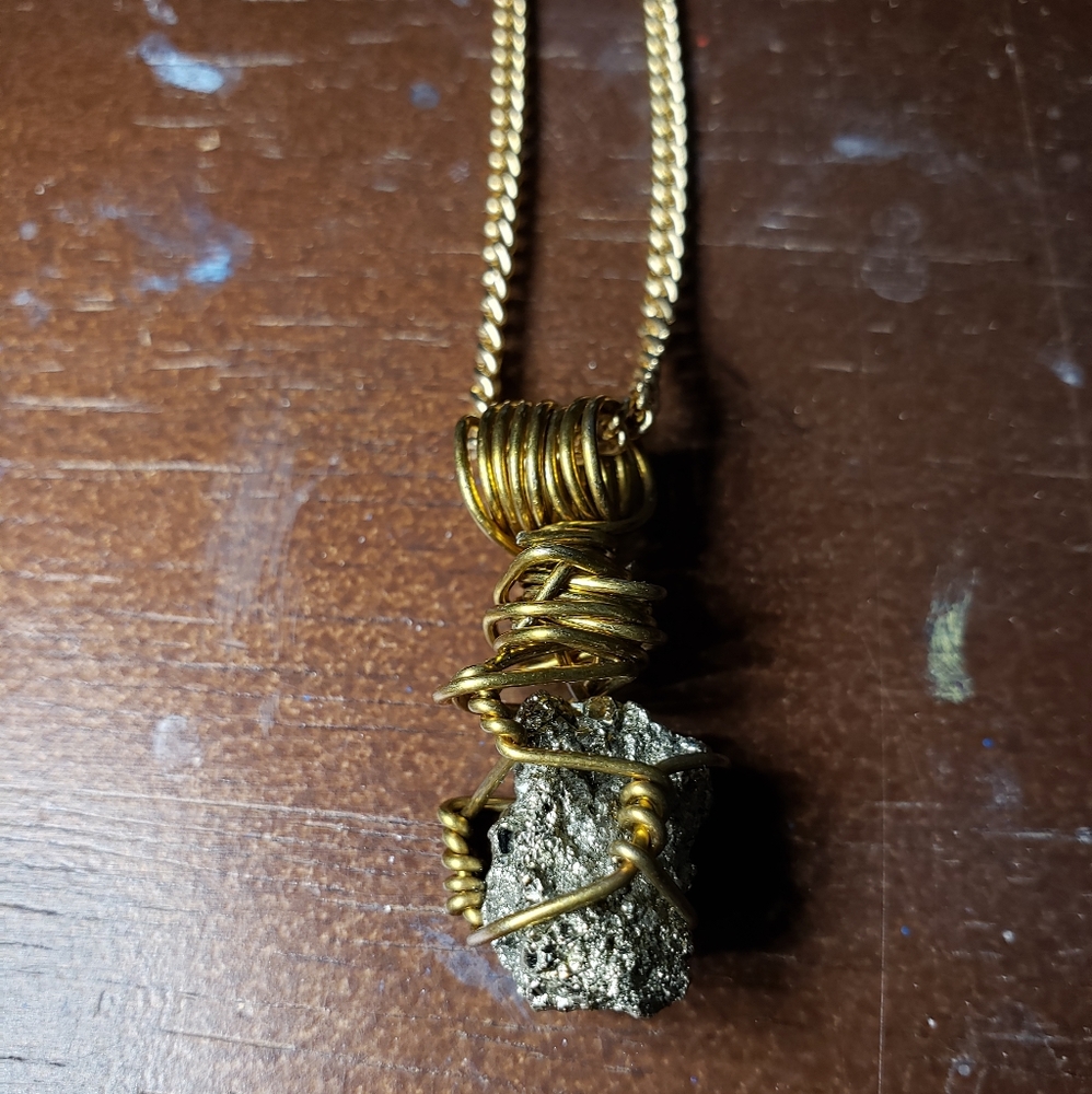 Handmade gemstone/crystal necklace